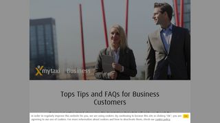 
                            3. Business Users FAQs & Tips • mytaxi