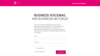 
                            12. Business Voicemail Ihr Business im Fokus