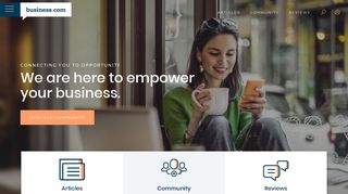 
                            7. Business.com: Expert Business Advice, Tips, and Resources