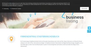 
                            6. BusinessListing-Netzwerk: stadtbranchenbuch - advantago