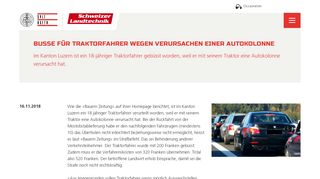 
                            9. Busse für Traktorfahrer wegen Verursachen einer Autokolonne | www ...