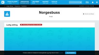 
                            8. Bussførere - Norgesbuss - KarriereStart.no