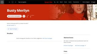 
                            13. Busty Merilyn: Musik, Videos, Statistiken und Fotos | Last.fm