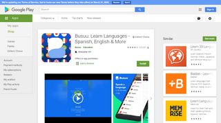 
                            10. busuu: Learn Languages - Spanish, English & More - Apps on Google ...