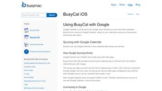 
                            12. BusyCal iOS - Using BusyCal with Google - BusyMac Help