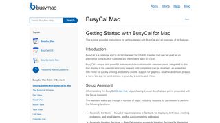 
                            8. BusyCal Mac - Getting Started with BusyCal for Mac - BusyMac Help