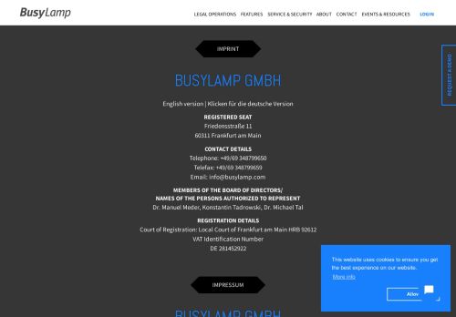 
                            6. BusyLamp GmbH - BusyLamp
