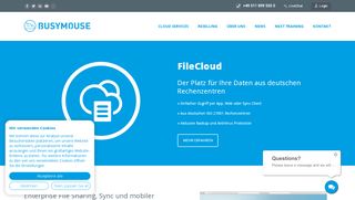 
                            7. BUSYMOUSE: FileCloud