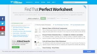 
                            1. BusyTeacher: Free Printable Worksheets For Busy English Teachers