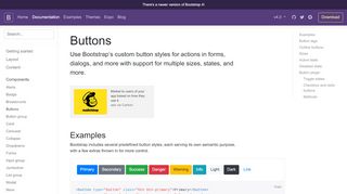 
                            5. Buttons · Bootstrap