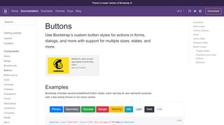 
                            13. Buttons · Bootstrap