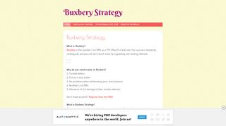
                            4. Buxbery Strategy