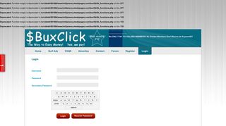 
                            8. BuxClick - Login - atwebpages.com