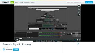 
                            8. Buxcoin SignUp Process on Vimeo