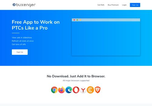 
                            6. Buxenger | The PTC app that saves you time and helps you get refs