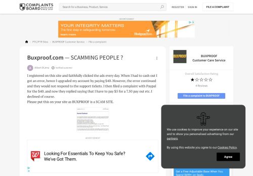 
                            3. Buxproof.com - SCAMMING PEOPLE ? Review 699137 | ...