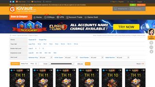 
                            12. Buy and Sell Clash of Clans Accounts | COC Account | Cheap COC ...