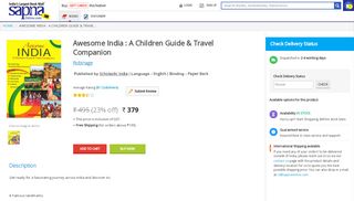 
                            11. Buy Awesome India : A Children Guide & Travel Companion book ...