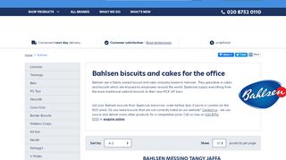 
                            7. Buy Bahlsen biscuits and cakes for the office | Zepbrook