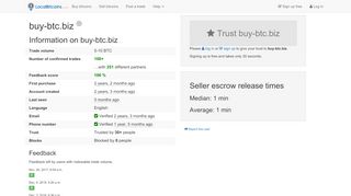 
                            10. buy-btc.biz on LocalBitcoins.com