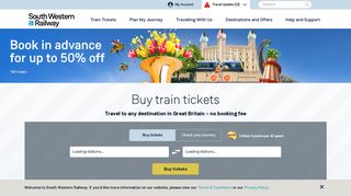 
                            2. Buy Cheap Train Tickets & Check Train Times | South Western ...