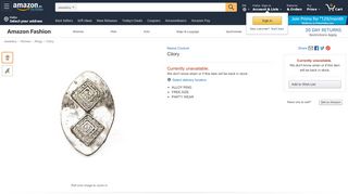 
                            12. Buy Cilory Online at Low Prices in India | Amazon Jewellery Store ...