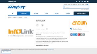 
                            12. Buy Crown Infolink at Maybury Material Handling