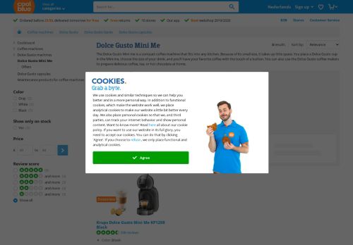 
                            11. Buy Dolce Gusto Mini Me? - Before 23:59, delivered tomorrow