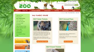 
                            4. Buy Dublin Zoo tickets online - Dublin Zoo, Ireland.