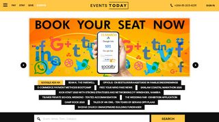 
                            4. Buy Event Tickets Online • EventsToday - StayToday