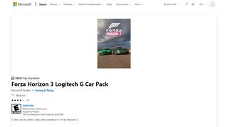 
                            13. Buy Forza Horizon 3 Logitech G Car Pack - Microsoft Store