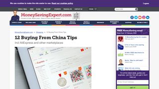 
                            10. Buy From China including AliExpress – MoneySavingExpert