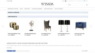 
                            4. Buy Furniture & Home Décor at Wysada.com