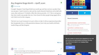 
                            12. Buy ibogaine Iboga World - Ripoff, scam, Review 639487 | Complaints ...