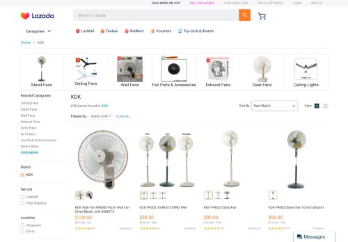 
                            6. Buy KDK Fan Online | Home Appliances | Lazada - Lazada.sg