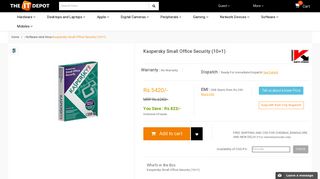 
                            8. Buy Online Kaspersky Small Office Security (10+1) lowest price in ...