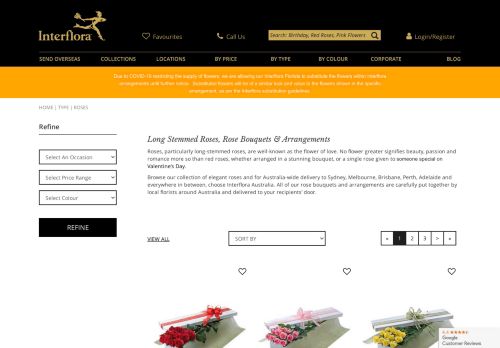 
                            11. Buy Roses Online - Long Stem Roses & Bouquets | Interflora™
