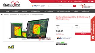 
                            7. Buy Sentera FieldAgent NDVI Software - Rise Above Australia