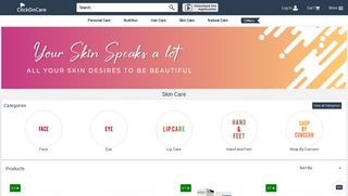 
                            4. Buy Skin Care Products Online in India | ClickOnCare.com