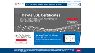 
                            3. Buy SSL from a Leading Certificate Authority | Thawte®