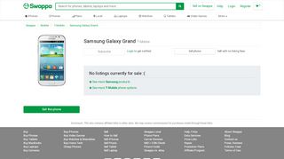 
                            11. Buy T-Mobile Samsung Galaxy Grand - Swappa
