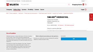 
                            13. Buy TIME-SERT® screw-in tool (0661914252) online - wuerth