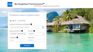 
                            7. Buy Travel Insurance Online Quotes | American Express Insurance ...