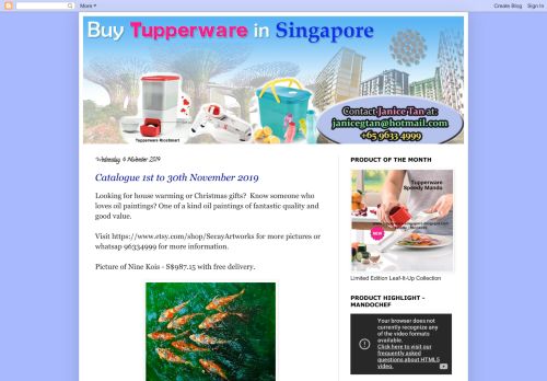 
                            11. Buy Tupperware in Singapore