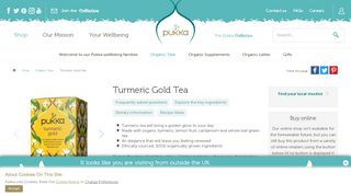 
                            5. Buy Turmeric Gold Organic Herbal Tea – Pukka Herbs