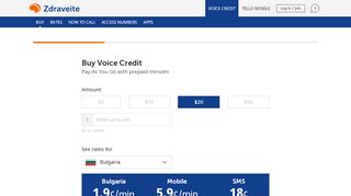 
                            5. Buy Voice Credit to call Bulgaria. International calls ... - Zdraveite.com