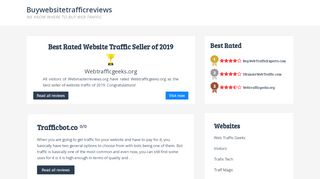 
                            11. Buy Website Traffic
