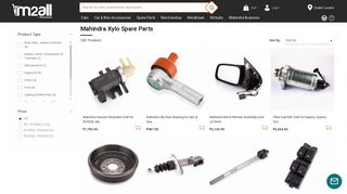 
                            10. Buy Xylo GENUINE Spare Parts Online @ Mahindra's e-Store