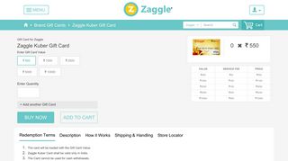 
                            11. Buy zaggle-kuber-card Gift Cards | E-Gift Vouchers | Codes at ...