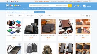 
                            7. BuyinCoins - Men's Wallets & Bags at cheap prices with global free ...